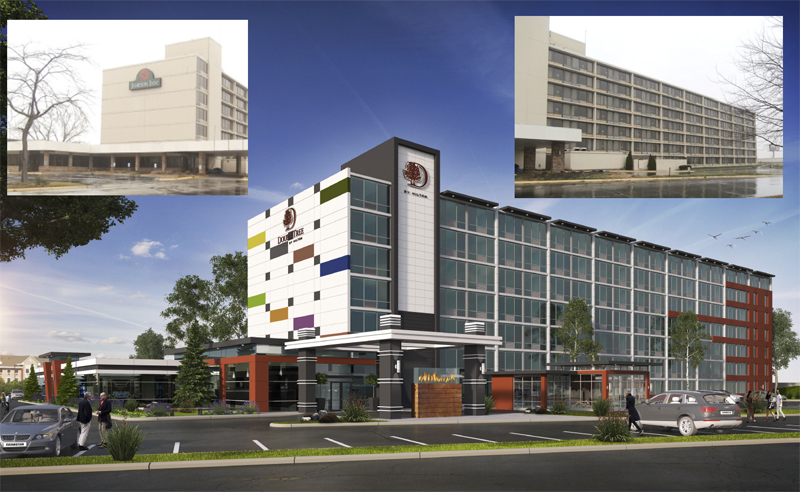 Indianapolis, USA, Double Tree Hotel Concept