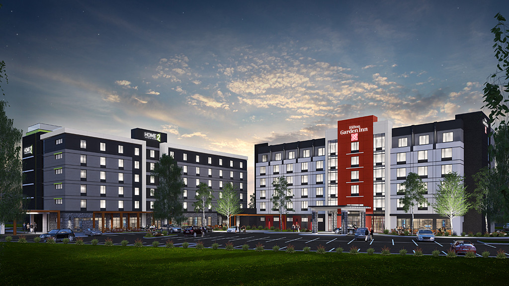 Brampton Hilton Garden Inn & Home 2
